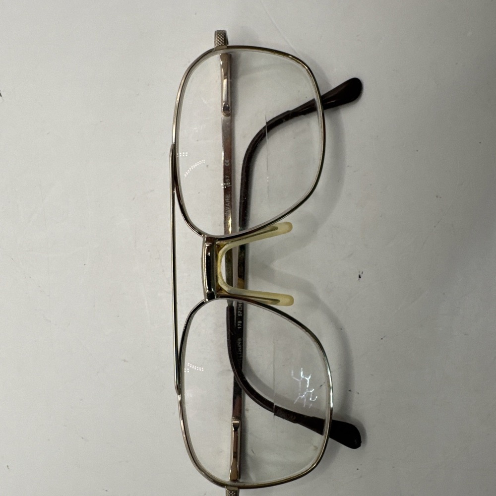 Stetson 178 Zyloware 057 Aviator Eyeglasses Frames  57-16 Full Rim, Flex Hinges